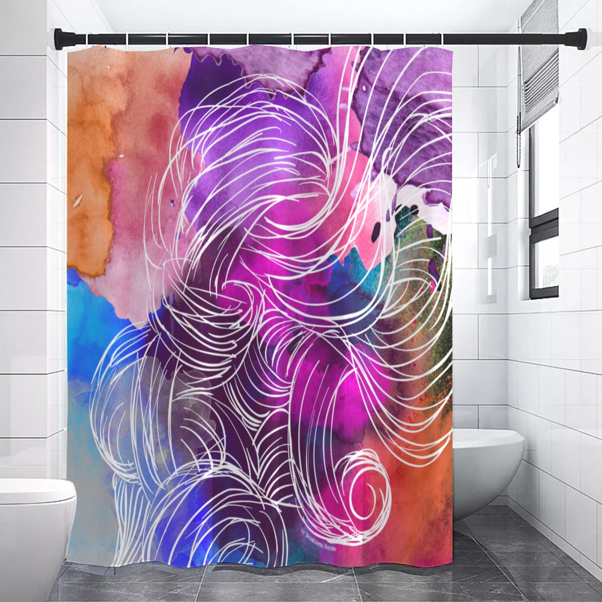 Summer winds Shower Curtain