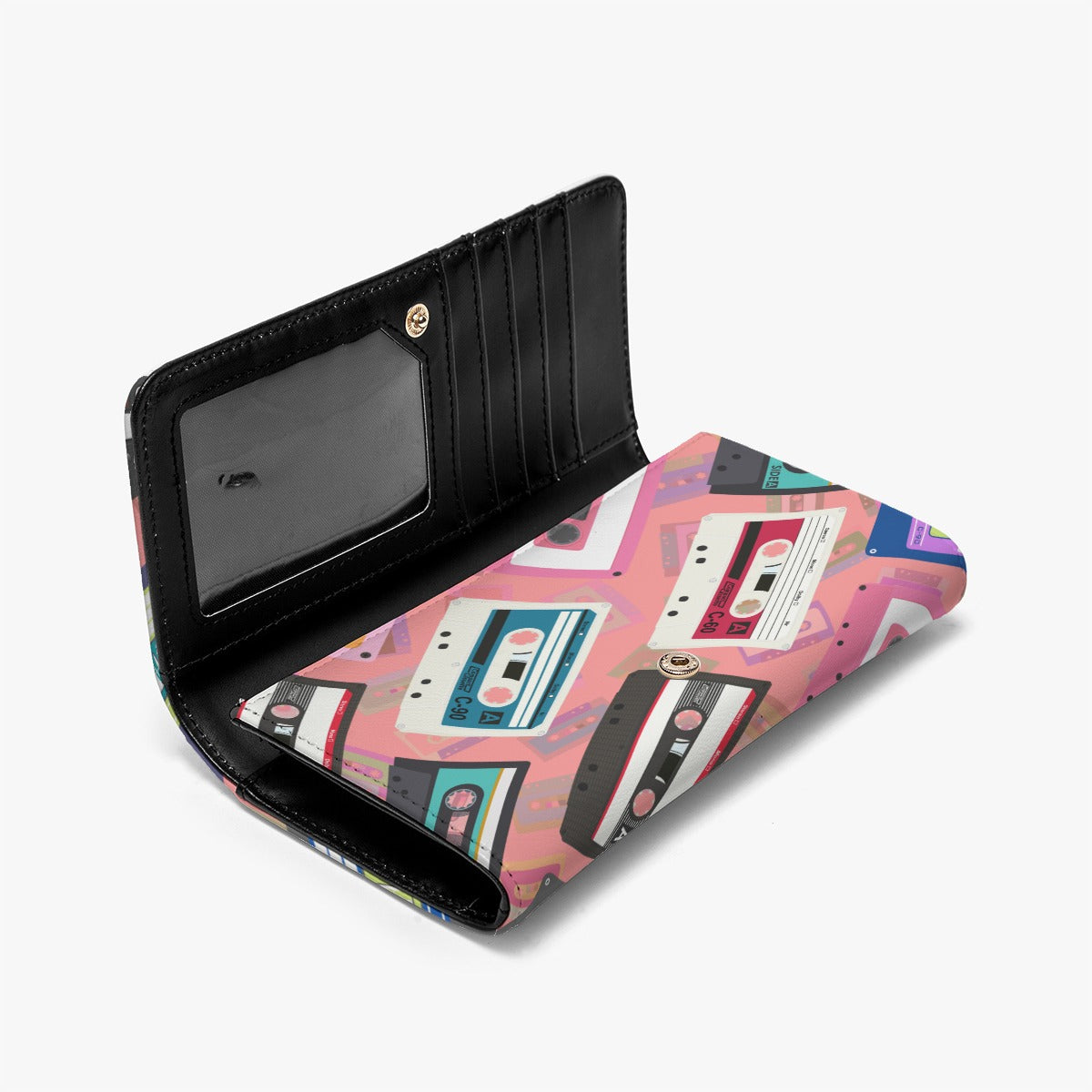 Cassette tape Foldable Wallet