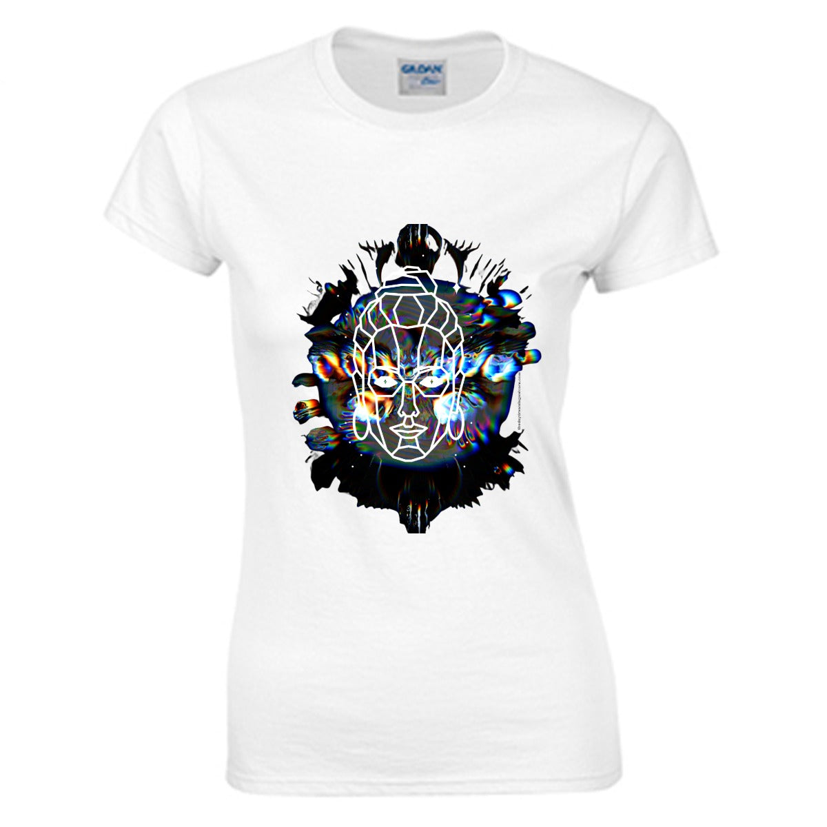 Zen Galaxy Women's O-neck T-shirt | Gildan 180GSM Cotton (DTG)