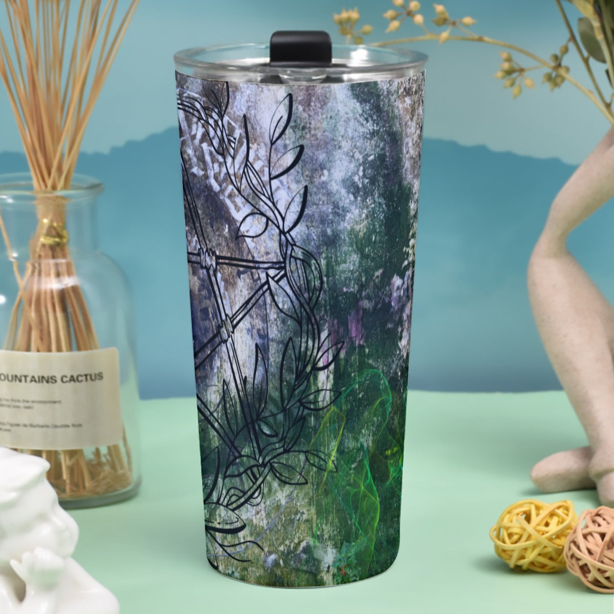 Forest magic Stainless steel Tumbler 30oz