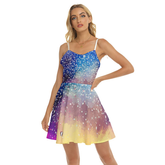 Galaxy night   Women's Wings Dress