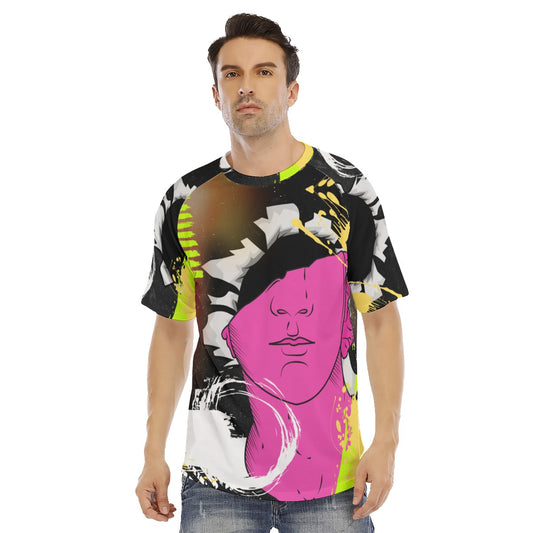 Abstract All-Over Print Men's O-neck Short Sleeve T-shirt