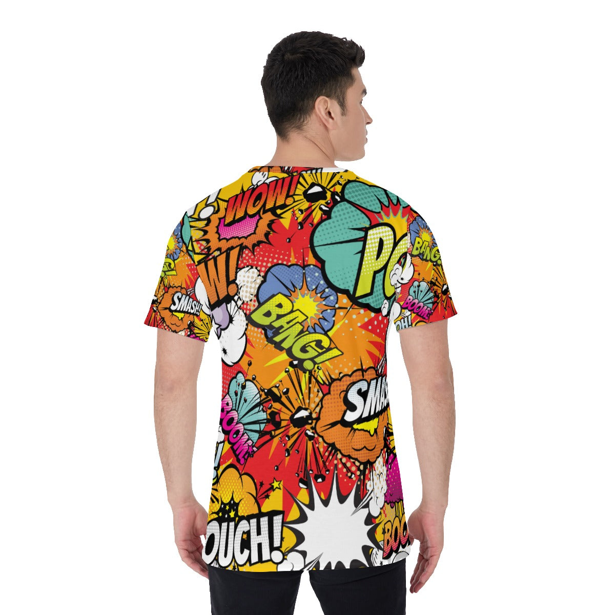 Comic book style  Men's O-Neck T-Shirt