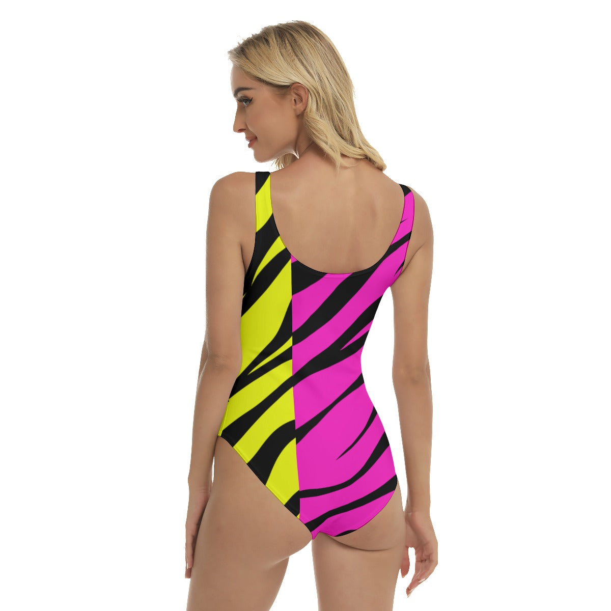 Retro abstract All-Over Print Women's One-piece Swimsuit