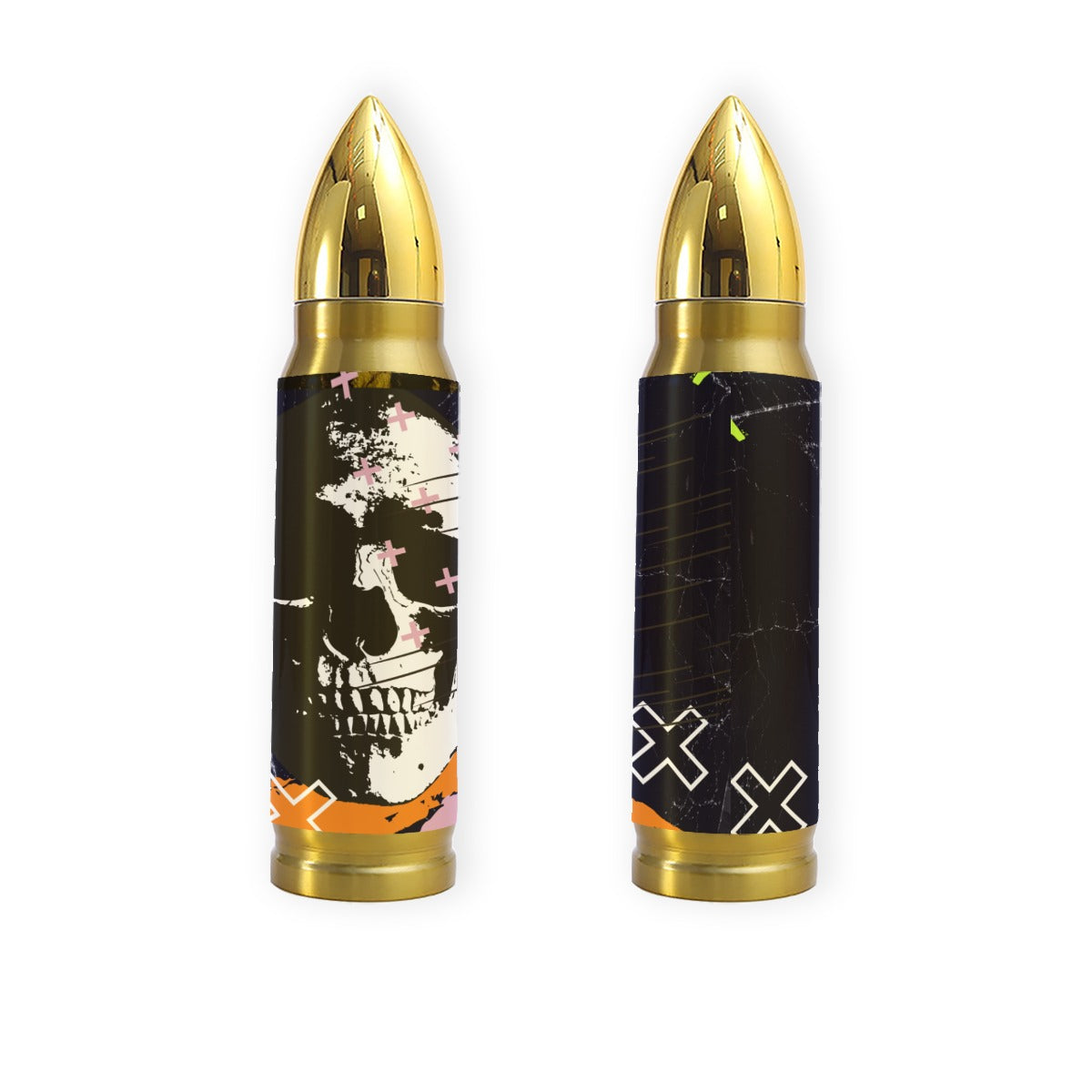 Skull bullet Tumbler 16OZ