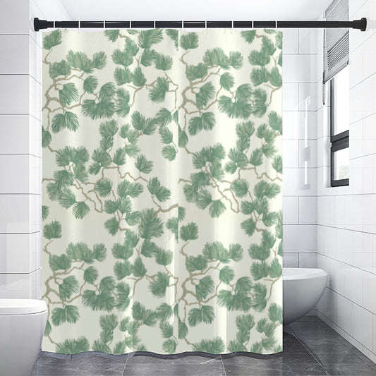 Botanical polyester Shower Curtains 150（gsm）
