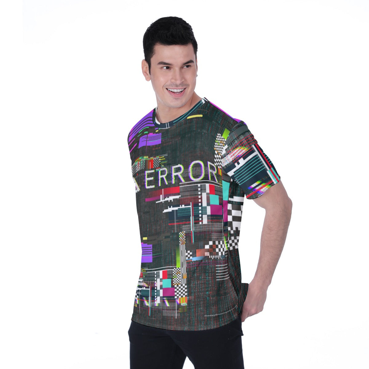 Error Glitch  Men's T-shirt | Birdseye