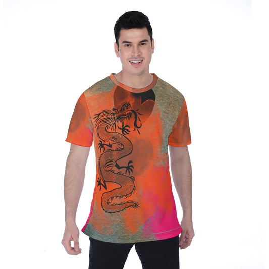 Dragon sun Men's T-shirt | Birdseye