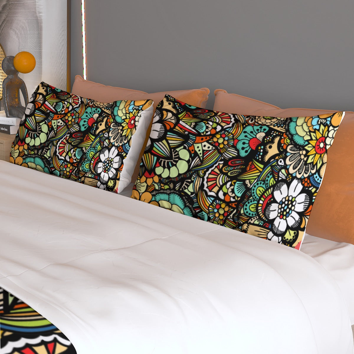 Floral Geometrical Bedding Set  *Free shipping-ALL sixes*