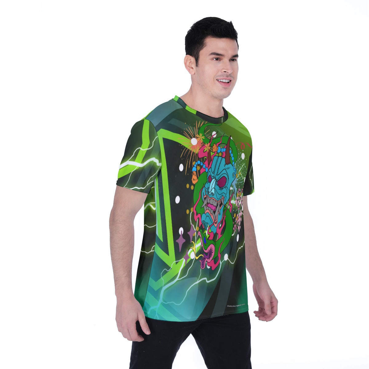 Green dragon  Men's T-shirt | Birdseye