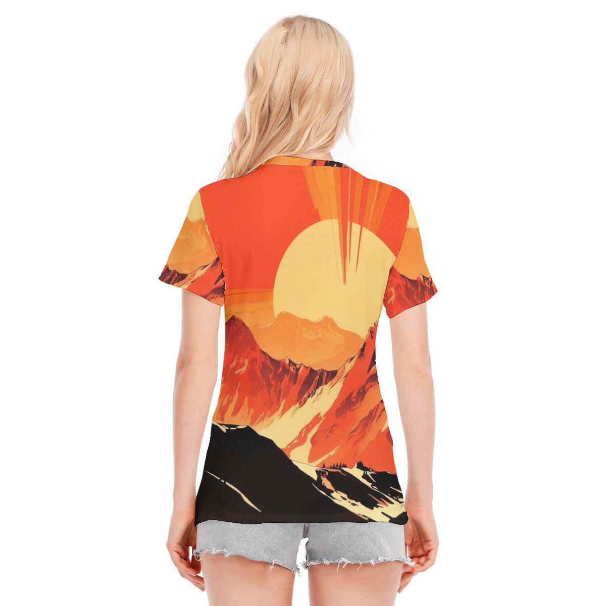 Desert dreaming Women's Round Neck T-Shirt | 190GSM Cotton