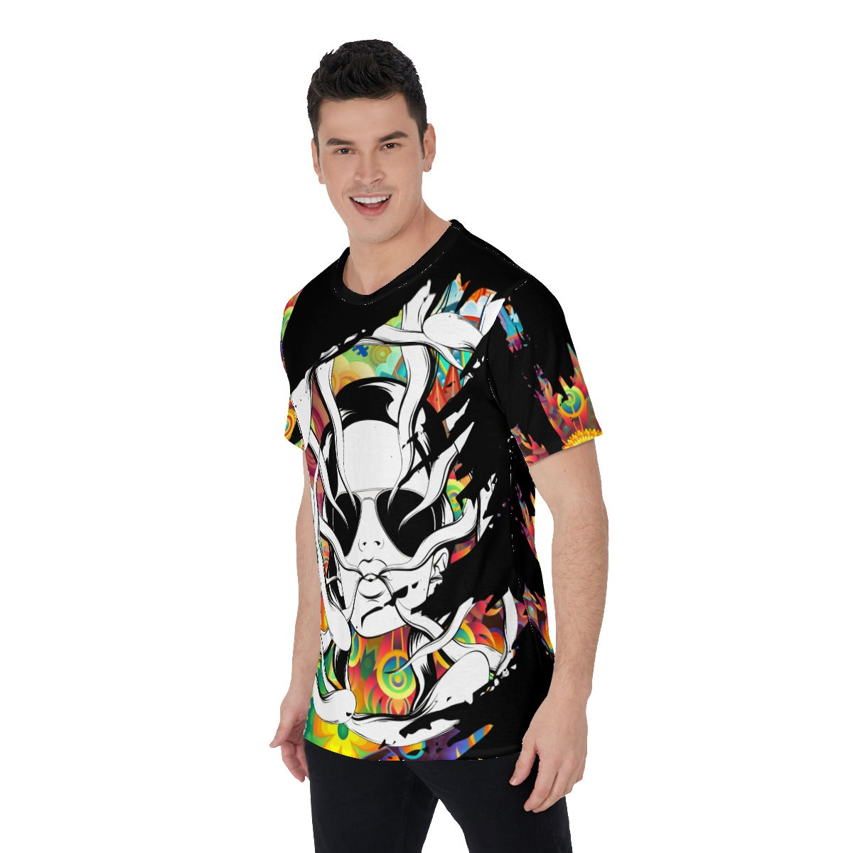 Psychedelic  Men's O-Neck T-Shirt