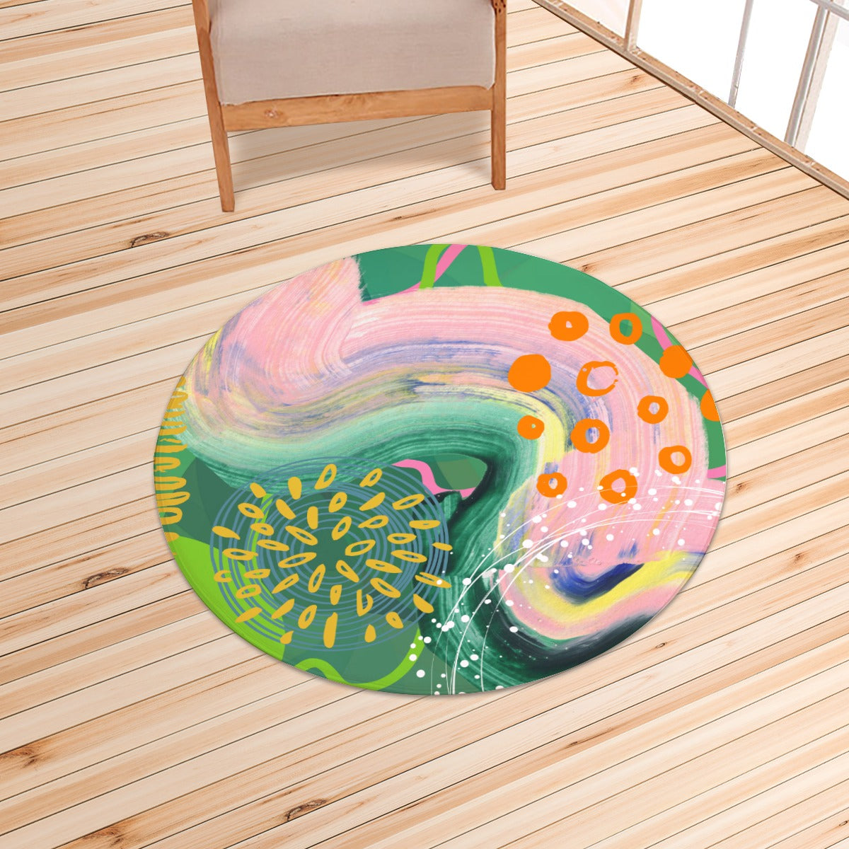 Garden vibes Foldable round mat