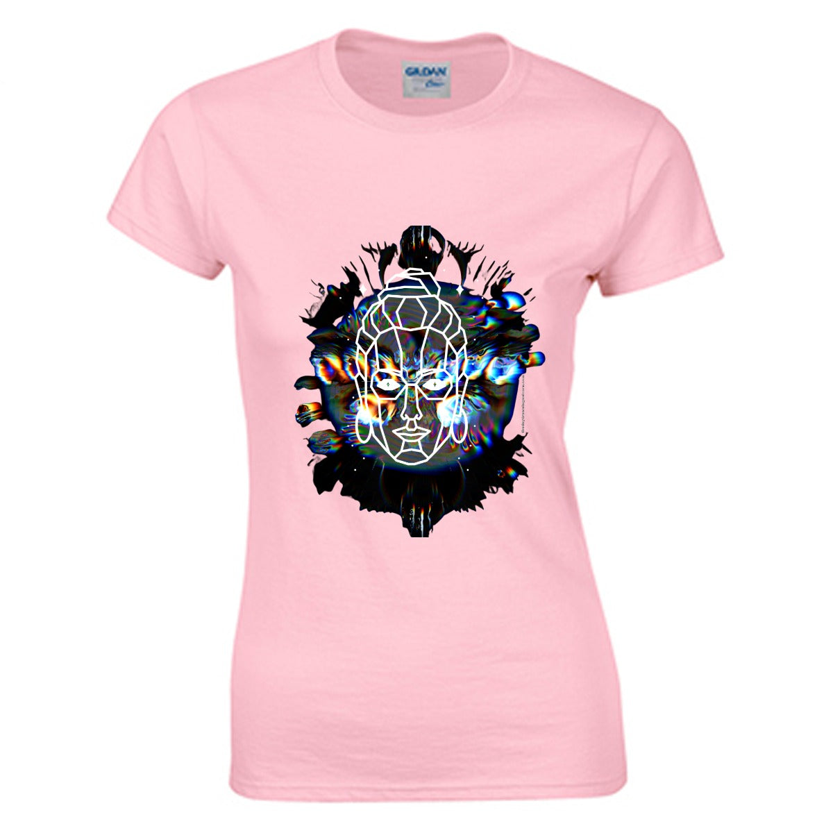 Zen Galaxy Women's O-neck T-shirt | Gildan 180GSM Cotton (DTG)