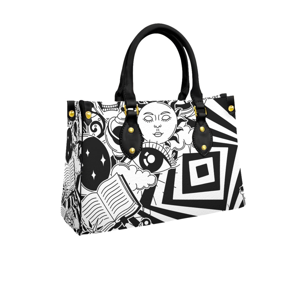 Twilight zone Women's Tote Bag With Black Handle