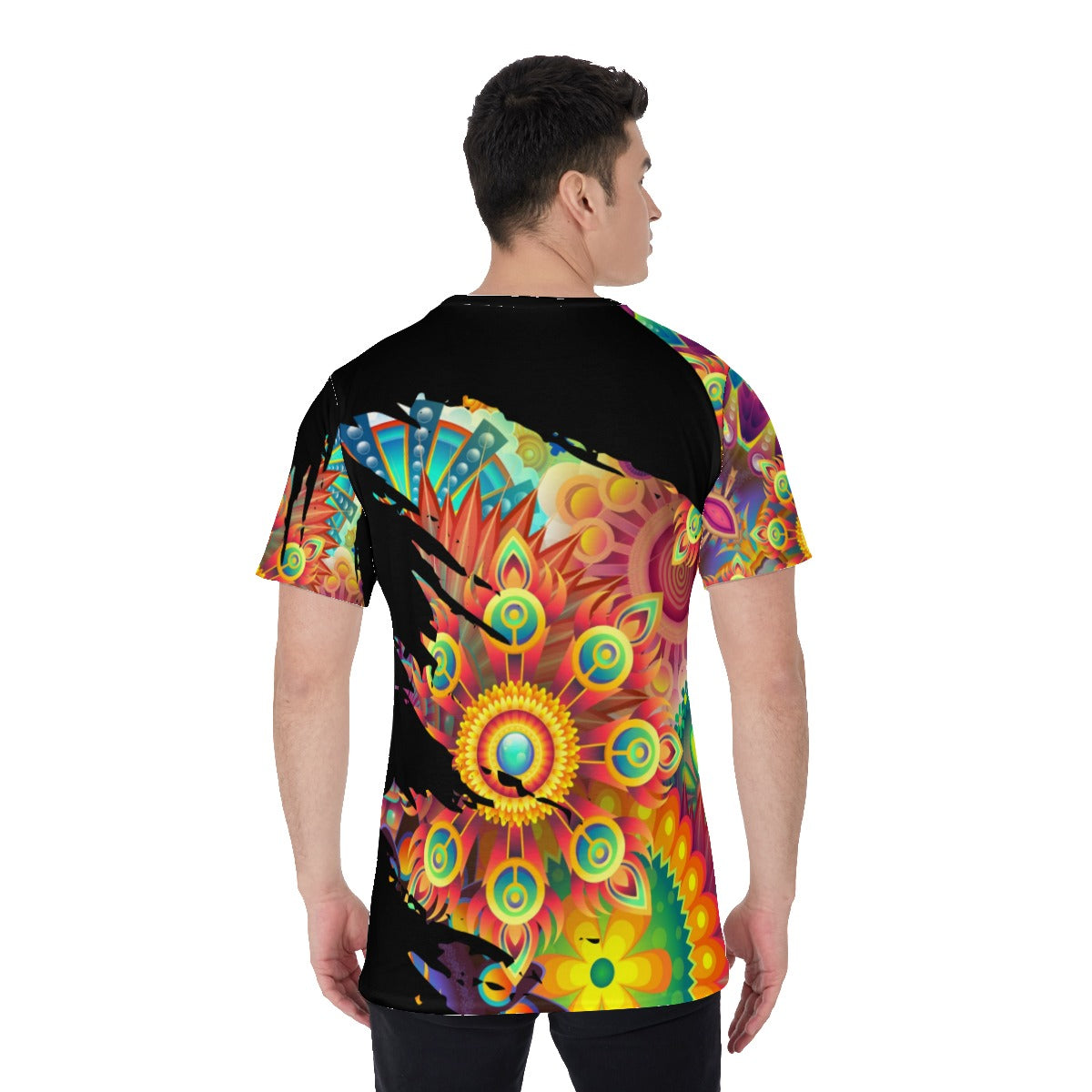 Psychedelic  Men's O-Neck T-Shirt