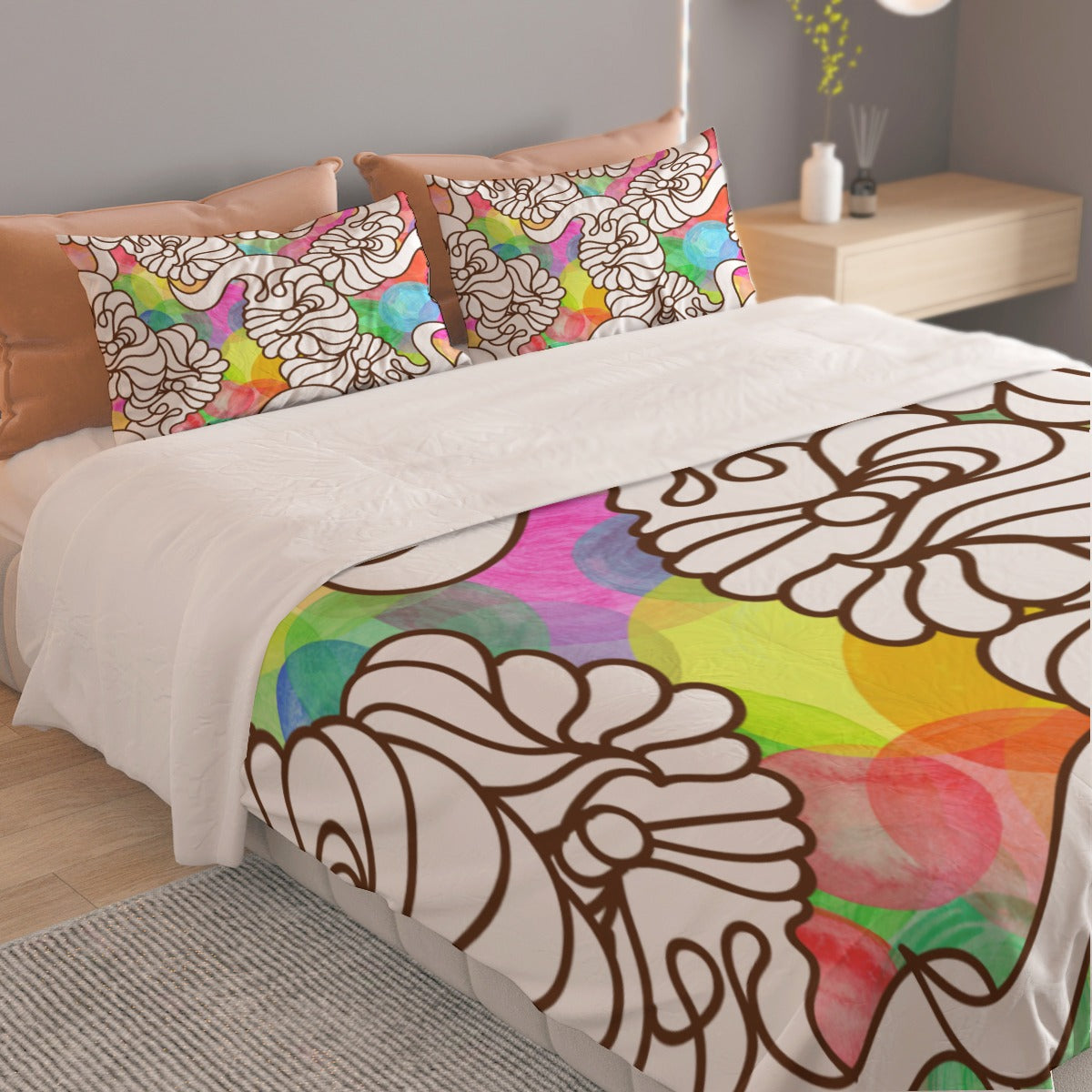 Abstract shapes and color Bedding Set