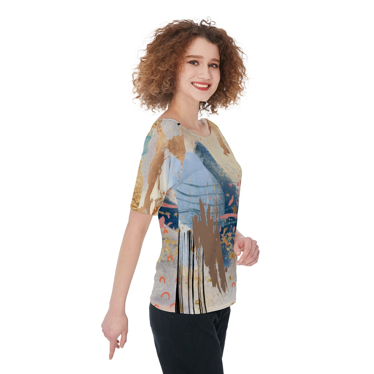 Abstract neutral All-Over Print Women's T-Shirts