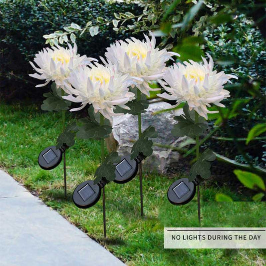 Garden solar flower lamp