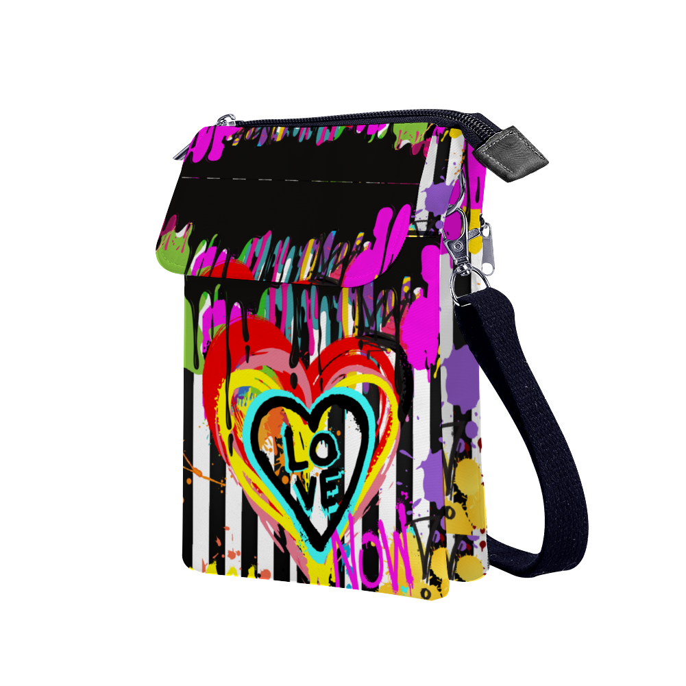 Love graffiti Cross body bag