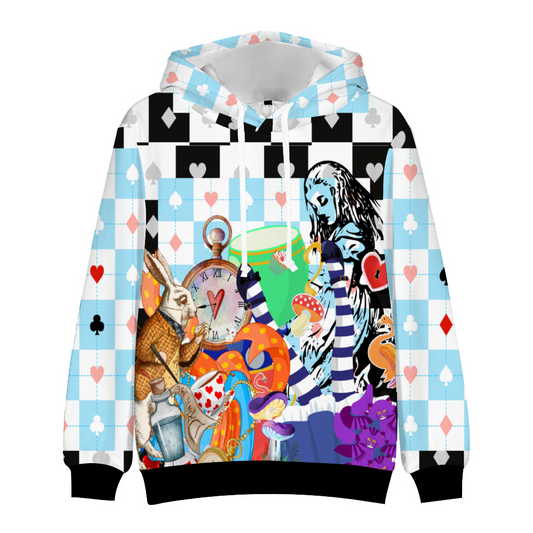 Alice in Wonderland Unisex Hoodies  with Pockets