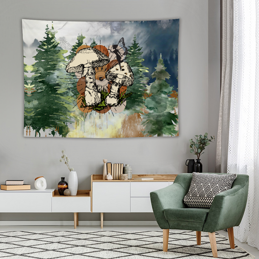 Cottage core  Tapestry  59" × 79''