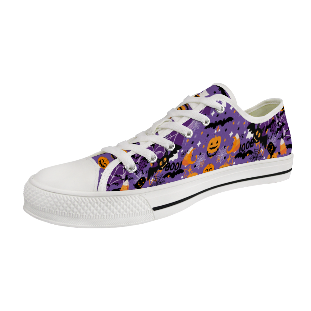 Halloween  Canvas Shoes Low Top Sneakers