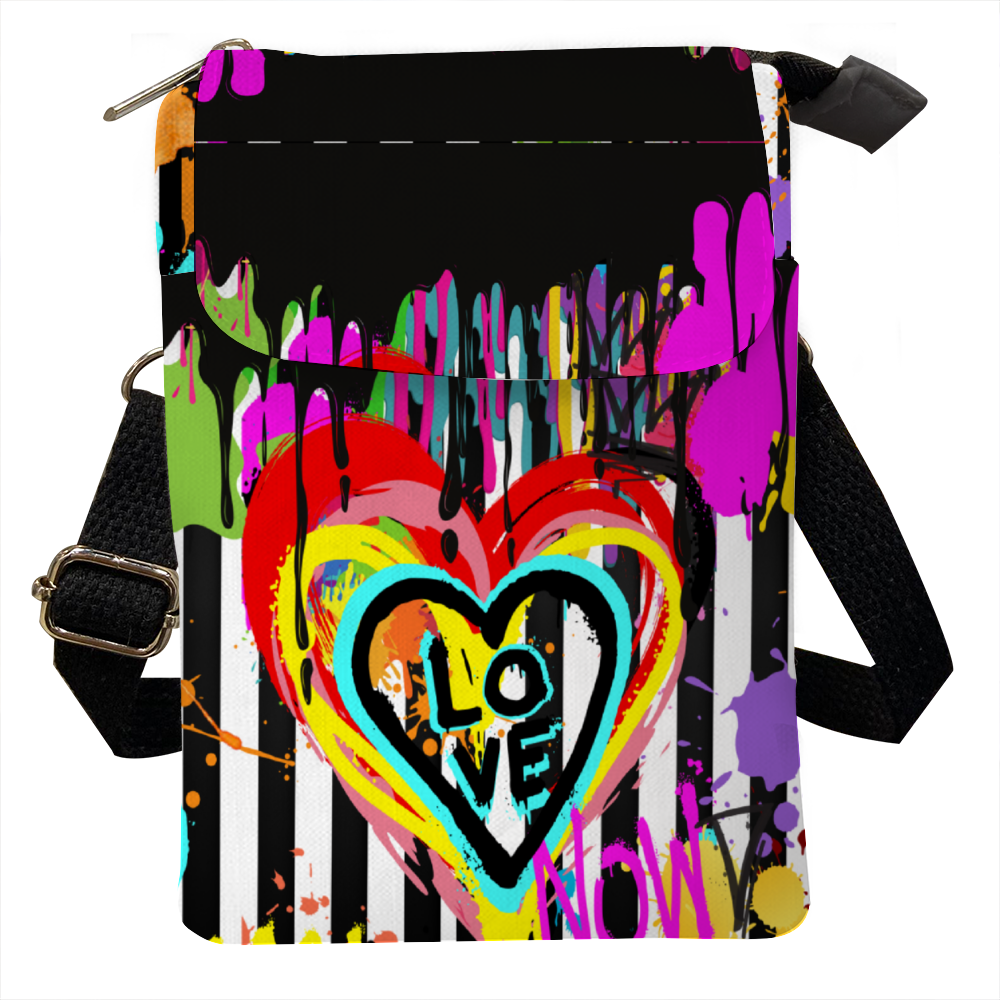 Love graffiti Cross body bag