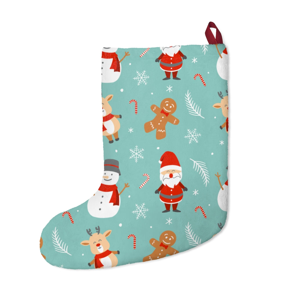 Santa and friends Christmas Stocking