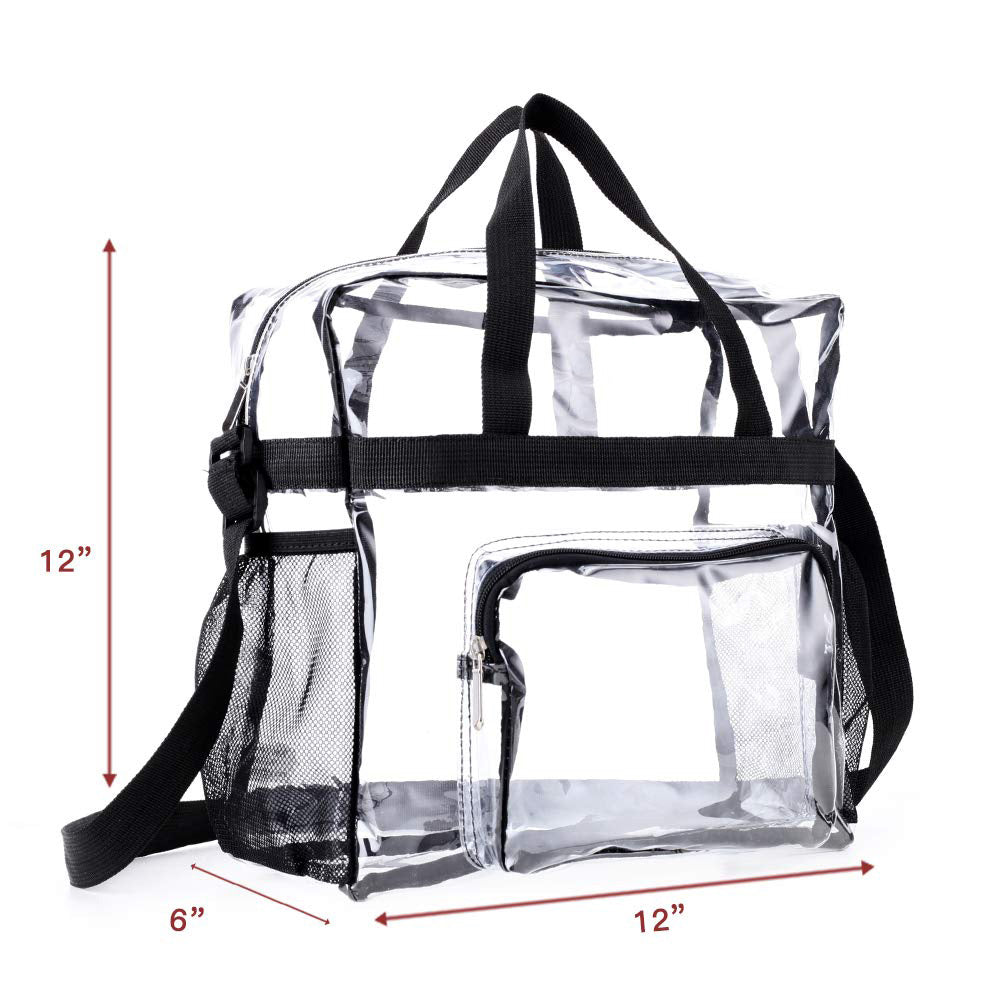 Stadium bag clear 12"