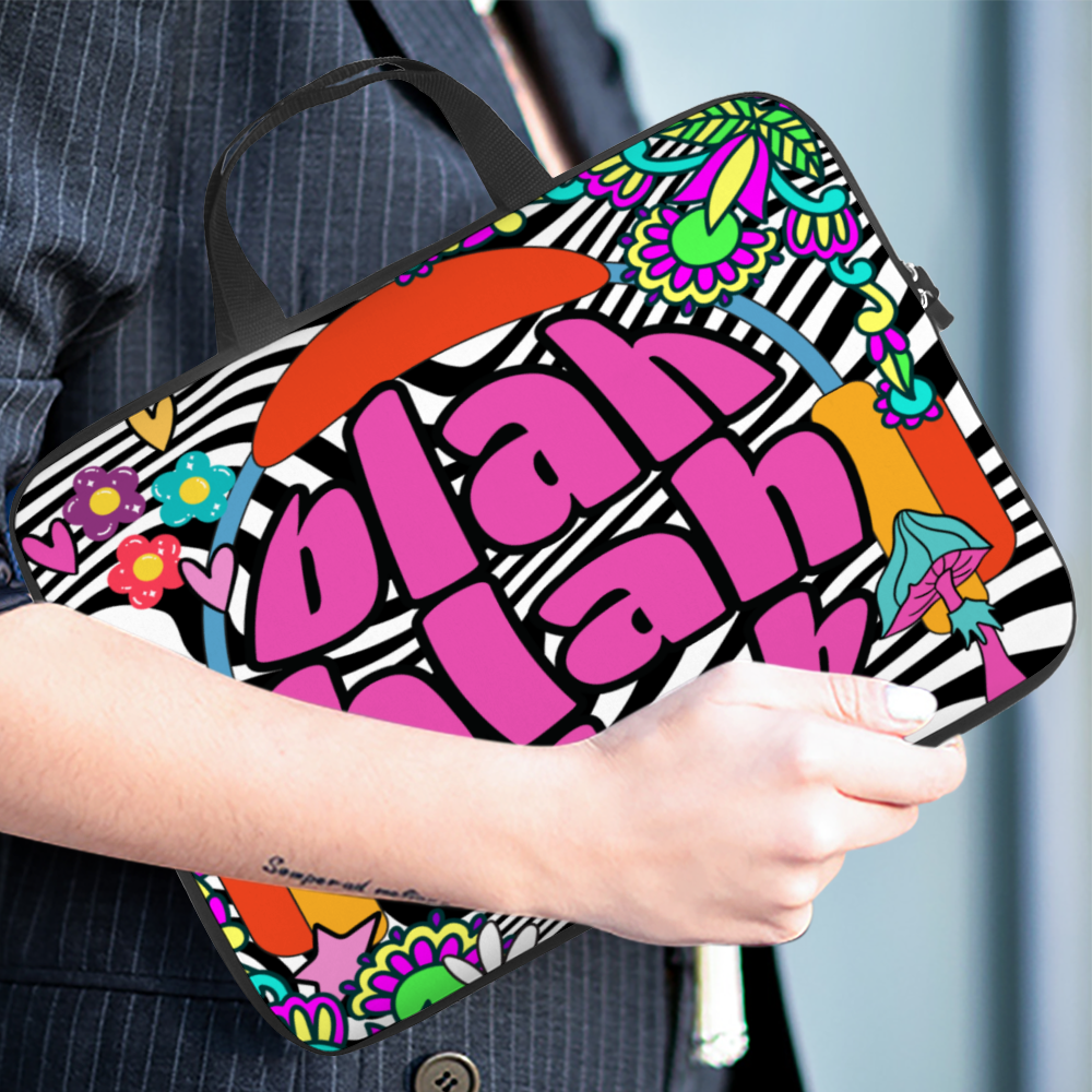 Blah Blah Blah Bags Laptop Sleeve Case For 15" Laptop