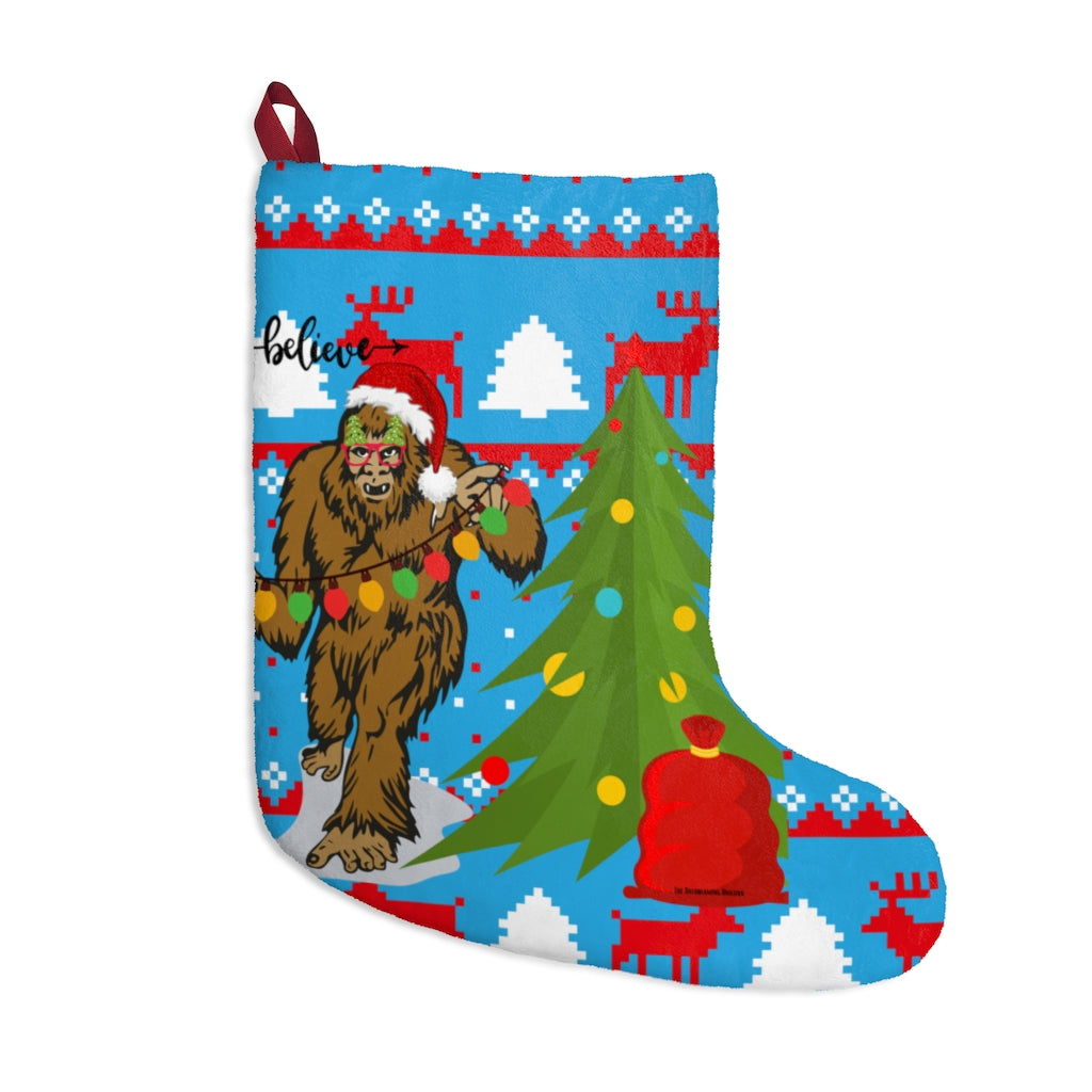 Bigfoot Christmas Stocking