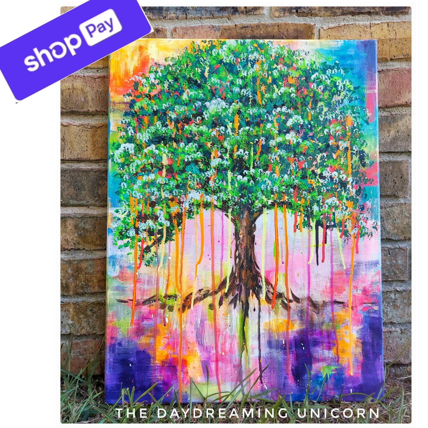 Original-Tree goddess Atharia painting