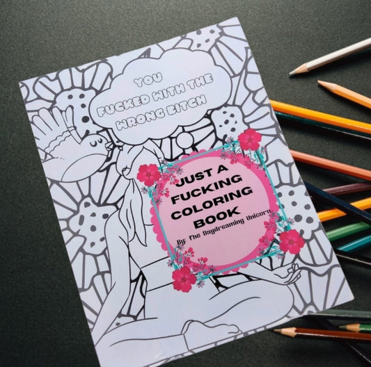 Just a *bleeping* coloring book