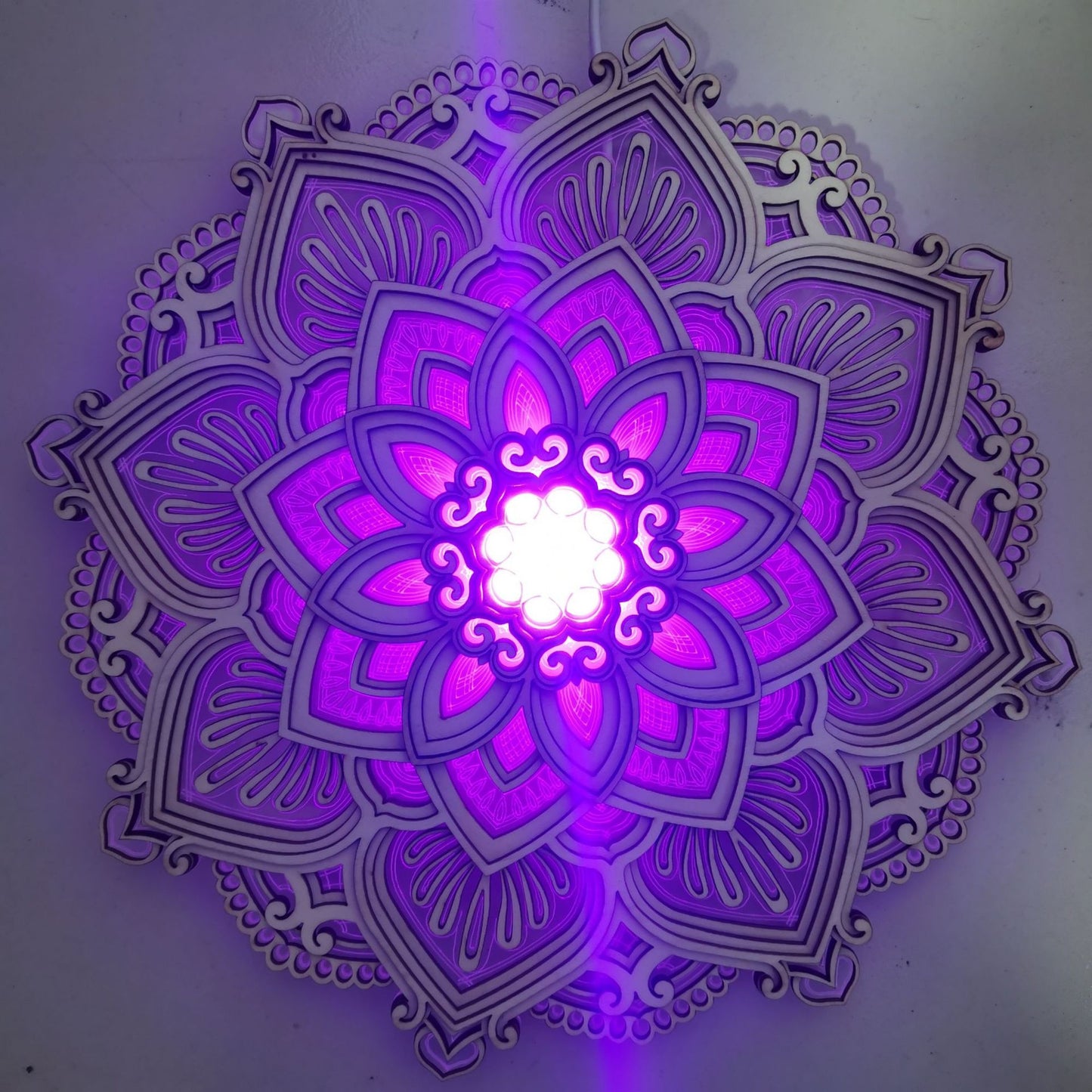 Mandala meditation light