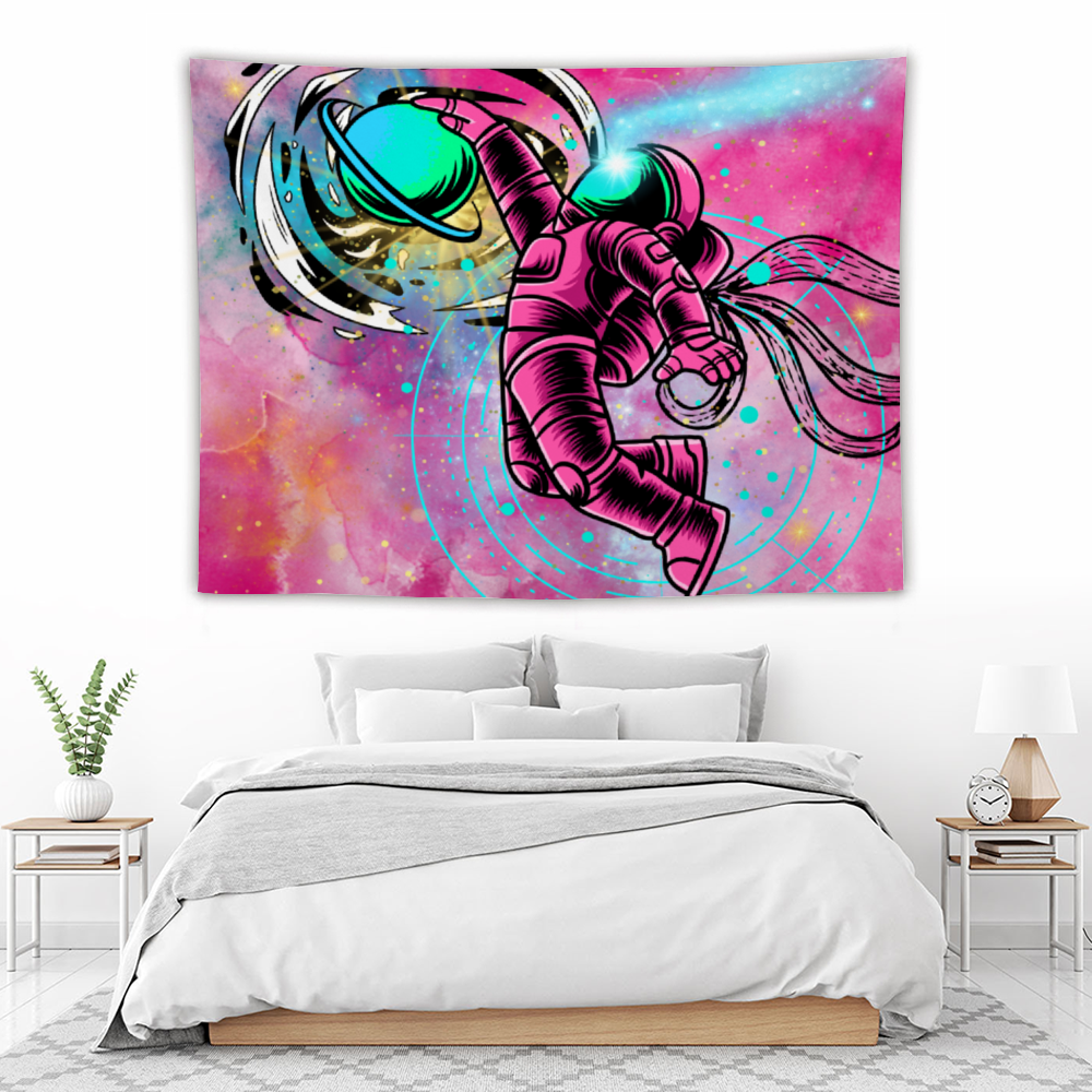 Space dunk Tapestry 59" × 79''