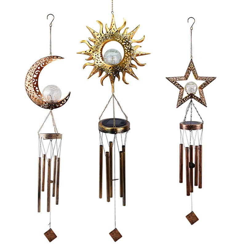 Wind chime: sun, Moon, star