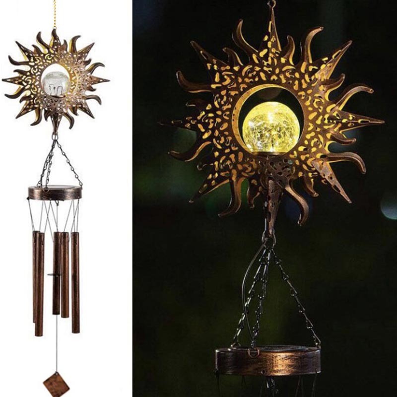 Wind chime: sun, Moon, star