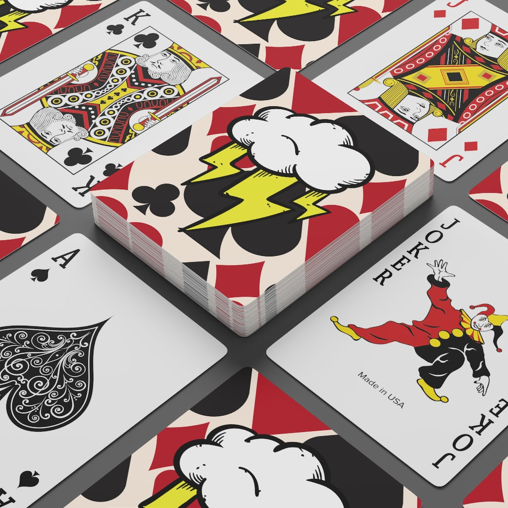 Poker Cards Custom Lightning