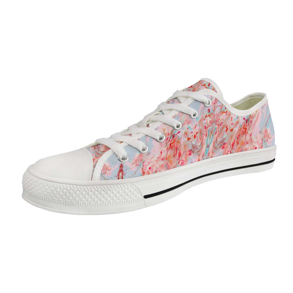 Cherry blossom Canvas Shoes Low Top Sneakers