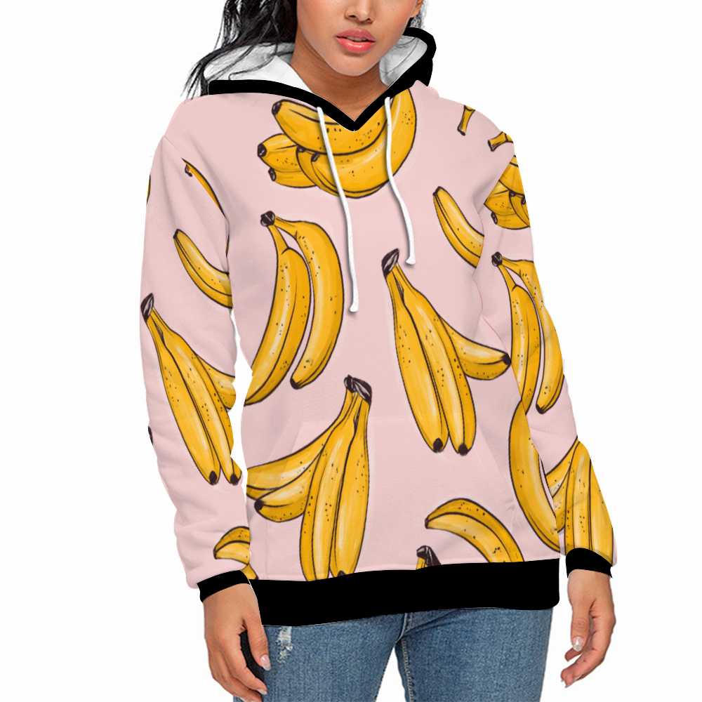 Banana Unisex Hoodies  with Pockets