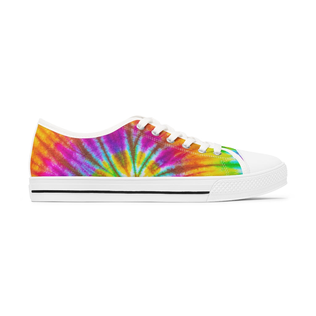 Tie dye Women's Low Top Sneakers