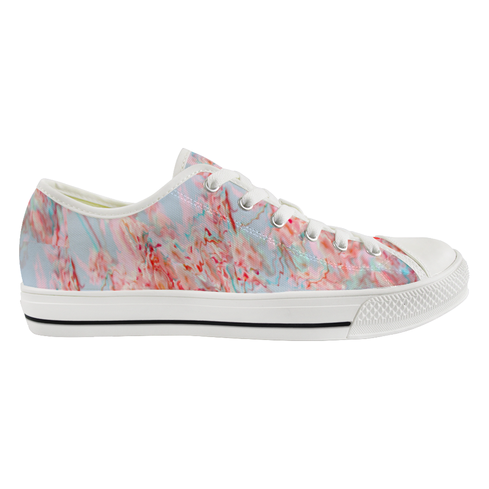 Cherry blossom Canvas Shoes Low Top Sneakers