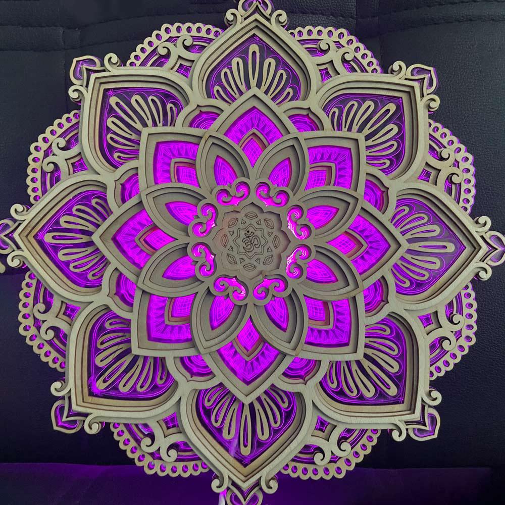 Mandala meditation light