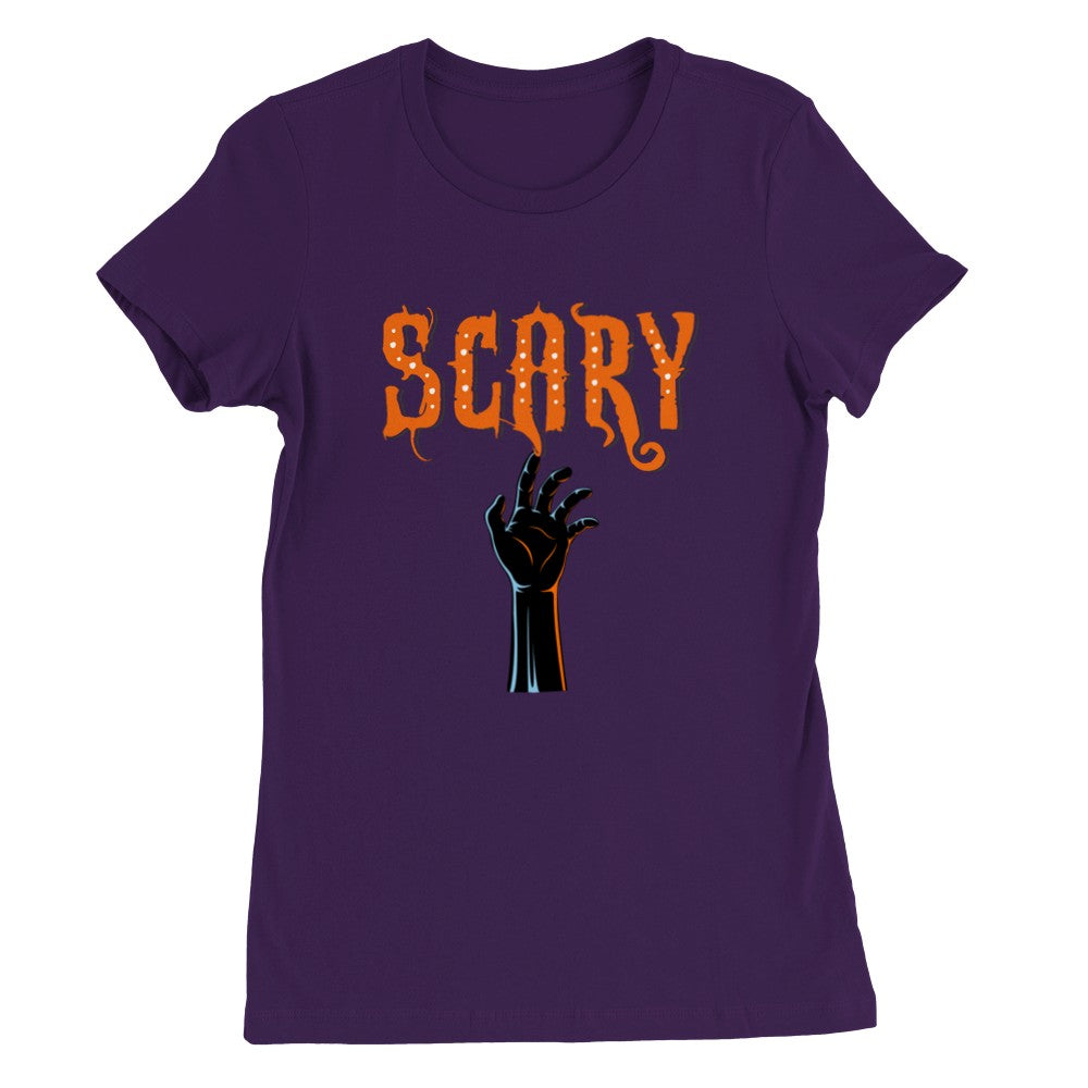 Scary Premium Womens Crewneck T-shirt