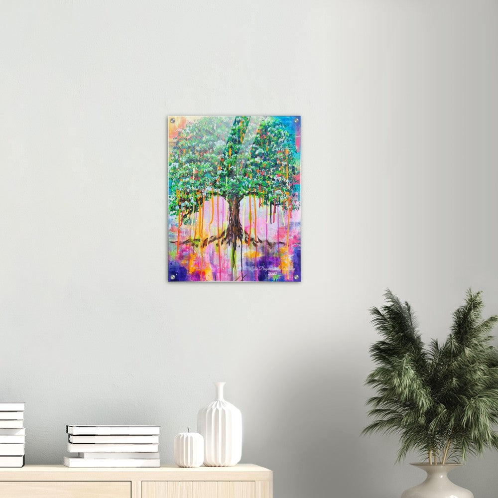 Tree Goddess Atharia Acrylic Print 16 x 20