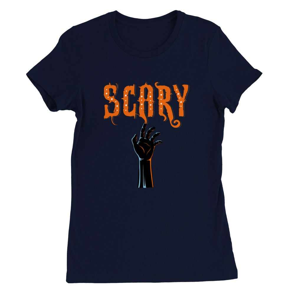 Scary Premium Womens Crewneck T-shirt