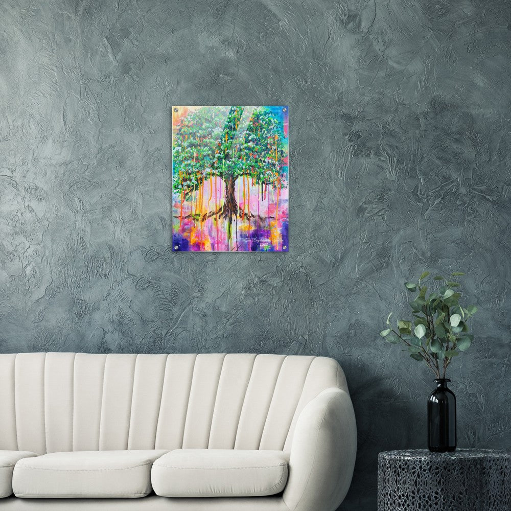 Tree Goddess Atharia Acrylic Print 16 x 20