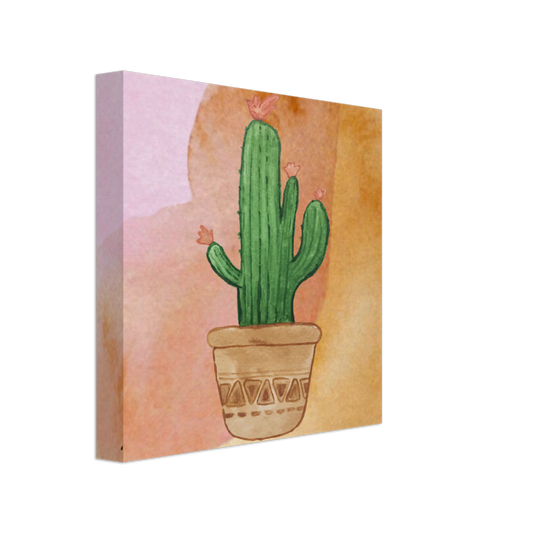 Cactus 1 Canvas 8"x 8"