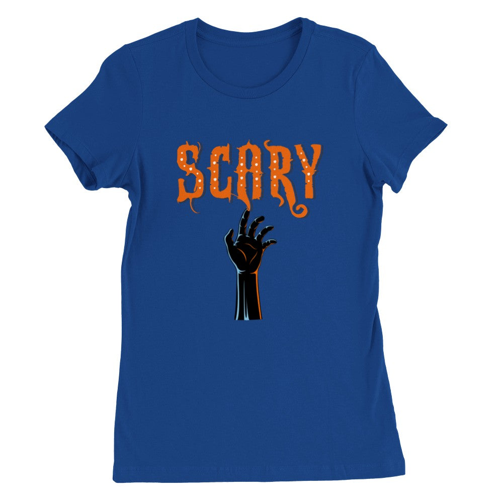 Scary Premium Womens Crewneck T-shirt